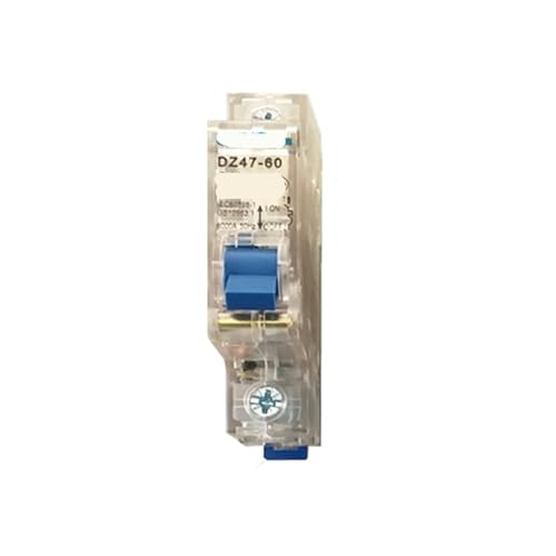 Disjoncteur miniature transparent DZ47 1P C10 pour la protection des lignes