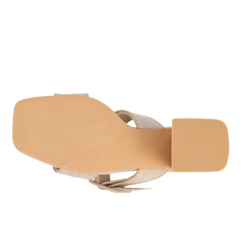 Image of BEACH by Matisse Womens Lucy Block Casual Sandals Casual High Heel 3 inch & Up
