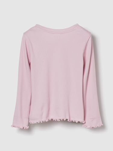 Image of Gap Girls' Long Sleeve Ribbed Tee