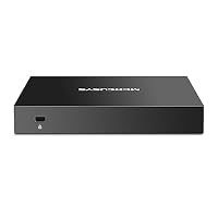 MERCUSYS MS108GS 8-Port Gigabit Netzwerk-Switch, 8 × 10/100/1000 Mbps Ports, Mehrfachinstallation Ethernet-Splitter, Auto-Negotiation, Auto-MDI/MDIX, energiesparend, Metallgehäuse, keine Konfiguration – Ansicht 3