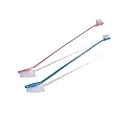 Dog Toothbrush & Cat Toothbrush Long Handle Double Head Dog Plaque Remover Cat Teeth Cleaning Toothbrush Dog Teeth Cleaning Products Pet Dental Care Cleanning Tool for Dogs Cats Puppy