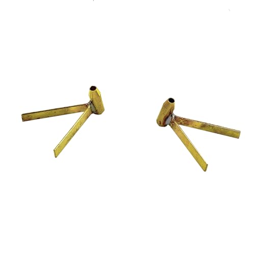 Gracilaria 2PCS RC Boat Propeller Shaft Bracket Arm Shaft Holder for RC Boat Ship DIY Model Toy Building Part (Double Arm)