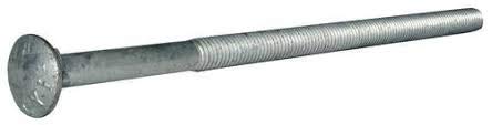 FASTENER DEPOT 3/4inches-10 x 14inches Hot Dipped Galvanized Carriage Bolt, Grade A, 6inches of Thread, Quantity 10 - by Fastener Depot, LLC