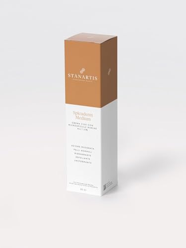 Stanartis Crema facial regeneradora Spicuderm High: tratamiento intensivo con un 1,5% de microespículas marinas y ácido hialurónico, efecto renovador antiarrugas, 20 ml. Usar 3 veces por semana