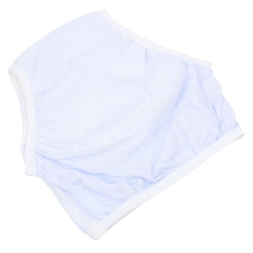 Abaodam Pantalones de Entrenamiento para Bebés Tamaño L, Algodón Transpirable y Malla, Color Azul, Ropa Interior Reutilizable Anti-fugas para Pequeños, Entrenamiento para Ir al Baño,