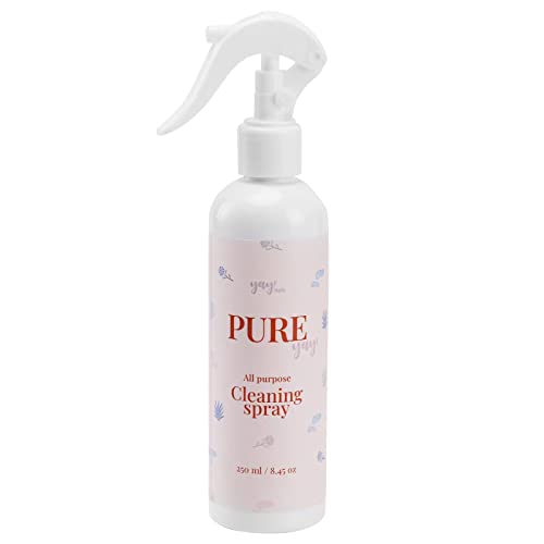 Image of YAY! MATS Pure Yay All Purpose Cleaner Spray Bottle 8.45 Fl Oz, Multi Surface Cleaner for Baby Play Mats, High Chair and Baby Toy Cleaner, Plant Based Spray & Hypoallergenic