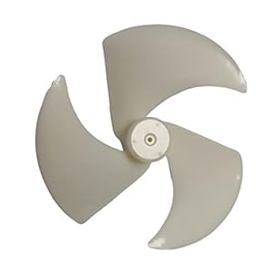 Kühlschrank-Lüfterblatt mit 3 Flügeln, 15 cm Durchmesser, 3 mm Mittelloch, Ersatz kompatibel mit Samsung-Kühlschrankzubehör