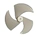 Kühlschrank-Lüfterblatt mit 3 Flügeln, 15 cm Durchmesser, 3 mm Mittelloch, Ersatz kompatibel mit Samsung-Kühlschrankzubehör