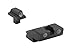 Mepro Tru-Dot tritium Night Sights Compatible with COLT Government and Commander Green dots Glow on Sight self Illuminated Meprolight Fixed Metal Sights
