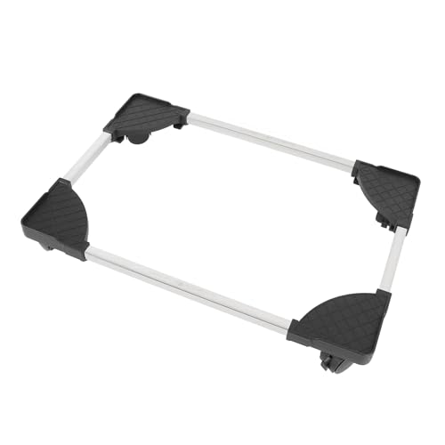 Soporte móvil para torre de PC GOTOTOP, soporte ajustable para CPU con ruedas de 360° y barandillas protectoras, para la mayoría de torres de escritorio bajo el escritorio