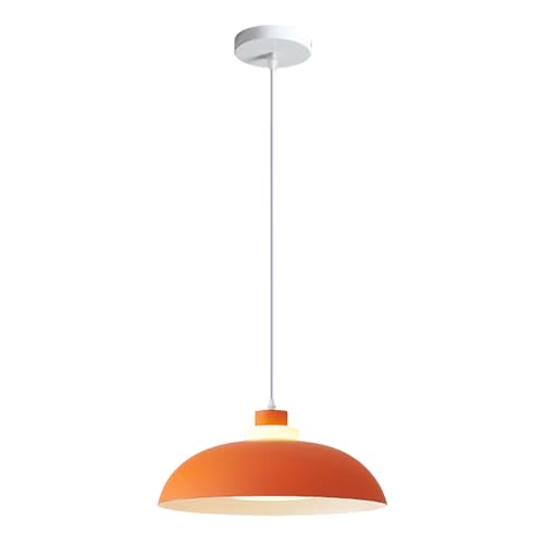 Suspension orange moderne pour illuminer et décorer votre salle à manger avec style