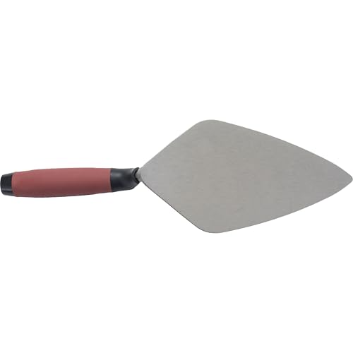 MARSHALLTOWN Brick Trowels, London Style, 10-1/2 x 4-3/4 Inch, DuraSoft Handle, Brickwork, Blockwork, Stonework, Masonry, Made in USA, 3310.5FG - Image 6