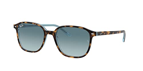 Image of Ray Ban Sunglasses for Women and Men - Leonard 0RB2193 - Square Designer Sunglasses with High-Bridge Fit - Unisex - Size 53