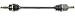 Cardone 60-3429 Remanufactured Constant Velocity CV Axle Assembly