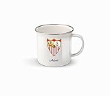 No apta para microondas Taza personalizada Sevilla Fc con nombre, regalos Sevilla FC, taza del Sevilla FC
