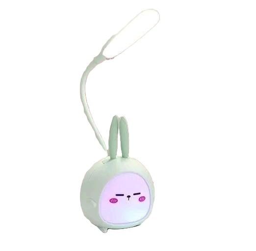Rechargeable USB Desk Lamp for Study Table | Warm Light LED Eye Protection Lamp for Children & Students Blue 1-image-43