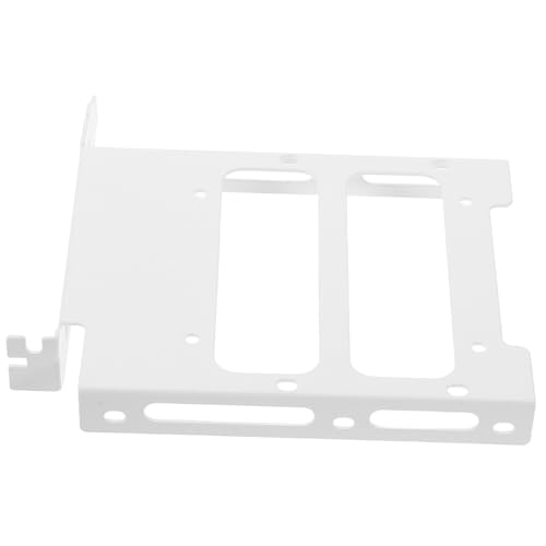 SHINEOFI Supporto in Metallo per Hard Disk Pci Slot Pannello Posteriore per Pc Staffa Montaggio Facile con Design Ottimizzato per Dissipazione Termica e Compatibilità