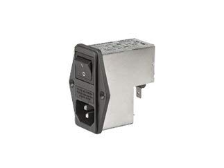 SCHURTER 4304.4064 3 Position 250 Vac 6 A Switch/Fuse ST 1 Port Filtered Power Entry Module - 10 item(s)