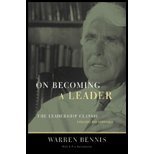 On Becoming a Leader - Updated & Expanded ((REV)03) by Bennis, Warren [Paperback (2003)]