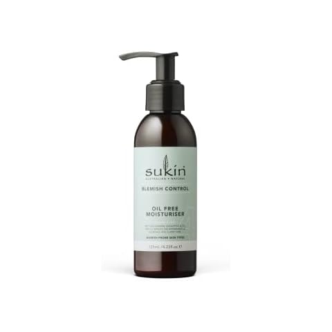 Sukin Blemish Control ölfreie Feuchtigkeitscreme, 125ml, spendet Feuchtigkeit und mattiert den Teint Cover