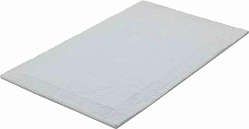 Grund Bath Mat, Ultra Soft, Absorbent and Anti Slip, Organic Cotton, 5 Years Warranty, LUXOR, Bath Mat 60x100 cm, White