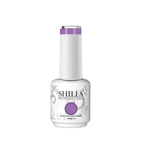 Image of SHILLS PROFESSIONAL Uv /Led Soak Off Gel Glossy Finish Polish Color Shade 47,15 Ml