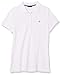 Nautica Women's 5-Button Short Sleeve Breathable 100% Cotton Polo Shirt Shirt, Bright White, X-Large