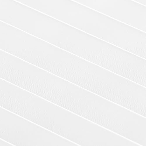 Foto von Sonello Plissee Klemmfix ohne Bohren 75cm x 100cm Weiß Faltrollo Plisseerollo Jalousie für Tür & Fenster Blickdicht Sichtschutz Sonnenschutz Fertifplissee Rollo