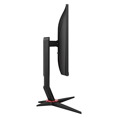 AOC, 24G2/BK, Monitor Gamer Hero 24' 144Hz IPS 1ms AMD FreeSync 24G2, COR PRETA/VERMELHA glide