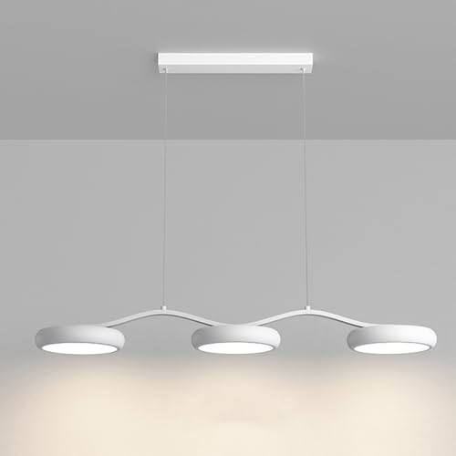 Lámpara colgante de metal Chaner de alta calidad y diseño elegante de 3 luces para salón LWX