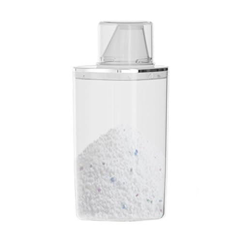 Caja de almacenamiento de detergente para ropa – Contenedores de salida en forma de U para la organización de la sala de lavandería | Contenedor de polvo de lavandería para detergente de lavandería