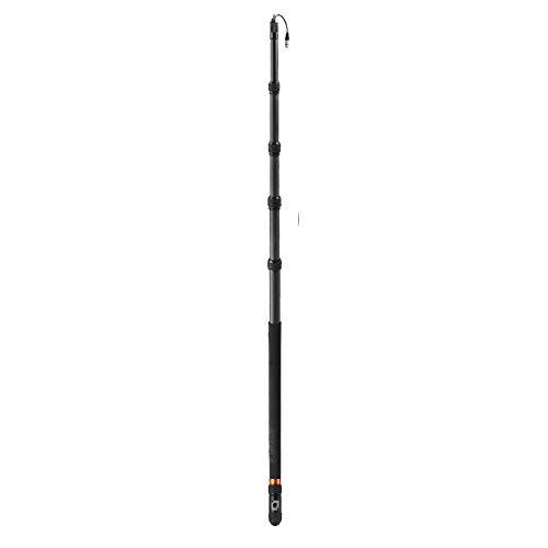 Ikan E-Image BC16P 16' Carbon Fiber 6-Section Telescoping Boom Pole with Internal Cable and XLR Base