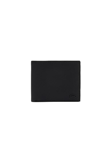 Lacoste Nh4421hc Portefeuille pour Homme Noir Taille Unique UE, Noir, Taille Unique