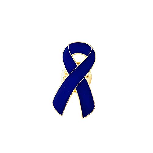 Purple Awareness Ribbon Pin Badge for Epilepsy Fibromyalgia Lupus Pancreatic Cancer (1 Pin)