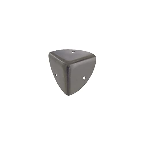 Coin De Valise Vynex Acier Bruni 30 mm - 4 Pcs Cover