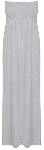 WearAll Bandeau-Maxikleid für Damen,...