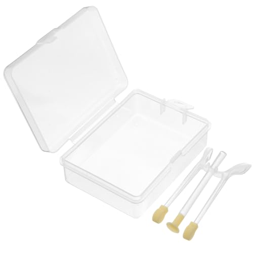 WOFASHPURET Succión de Silicona Extractor de Lentes Portátil Ventosa para Lentillas Amarilla Útil para Quitar Insertar Lentes de Contacto