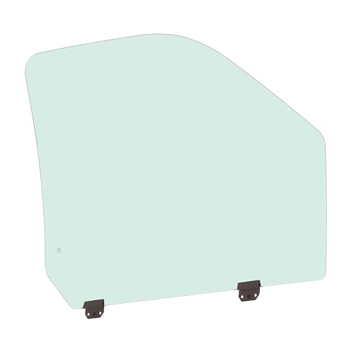 ALMULOO Light Green Front Left Door Window Glass Compatible with 1999-2012 Ford F250,F350,F450,F550,F650,F750 2000-2005 Excursion 2&4 Door Standard/Crew/Super Cab Tempered Glass (Driver Side) by ALMULOO - Image 5