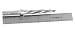 Accusize Industrial Tools High-Speed Steel Spiral Flute Aligning Reamer, 3/8