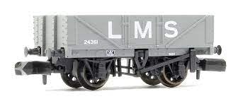 Peco - N Gauge - 9ft 5 Plank Open Wagon - LMS (NR-5003M), Grey, 45 - Image 2
