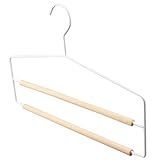 Porte-pantalons : vous aide à l'espace de votre garde-robe tout en la gardant propre et organisée ! pratique à utiliser, organisateur de pantalons pour placard