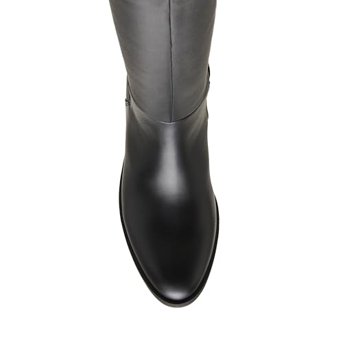 Blondo Women's Monqiue Fashion Boot, Black Leather, 11 by Blondo - Image 2