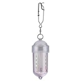 [Luminosità potente] Con 60 lumen di luminosità e una portata impressionante fino a 10 metri, questa luce fornisce un'illuminazione stabile e uniforme sott'acqua, migliorando la visibilità durante la pesca.