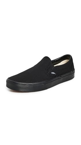 Vans Unisex Erwachsene Classic Slip-on Sneaker, Black/Black, 38.5 EU Vans Unisex Erwachsene Classic Slip-on Sneaker, Black/Black, 38.5 EU