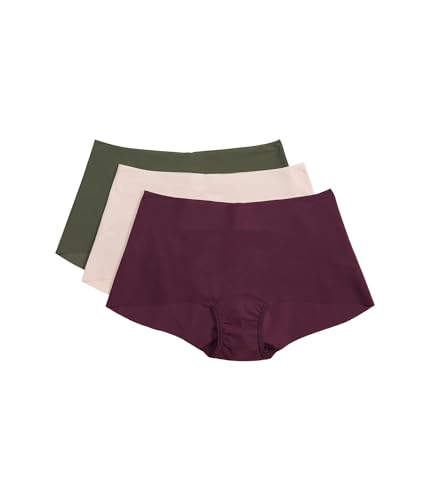 Image of hanky panky - BreatheSoft Boyshorts Panties | Comfortable Womens Underwear, Sleek Full Back Coverage | Sizes (XS-XL) | 3 pack