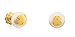 TOUS Pendientes Baby en oro amarillo de 18kt y perlas cultivadas de 0,4 cm. Cierre rosca.