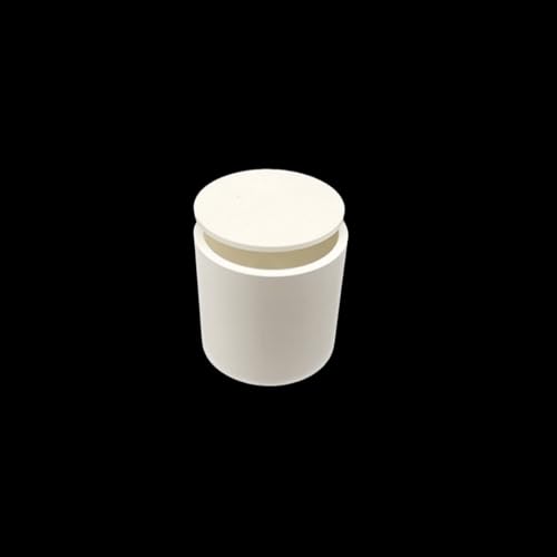SINM Boron Nitride Ceramic Crucible Without Lids, BN Ceramic Furnace Crucible, High Temperature Resistant, for Silicate Melting/Metal Smelting/Crystal (1ml - 10 * 8 * 10mm, Capacity-OD*ID*Height)