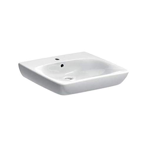 Allia - Lavabo PARACELSUS 2 65 x 56 blanc sans trop plein 3 trous amorces pour utilisation fauteuil roulant 0011950000