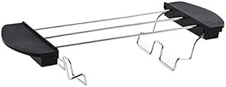 Cabilock Toaster Warming Rack Stainless Steel Bread Rack Sandwich Rack Holder Griddle Grill Warming Rack Toaster Accessories- Size L (Random Color)