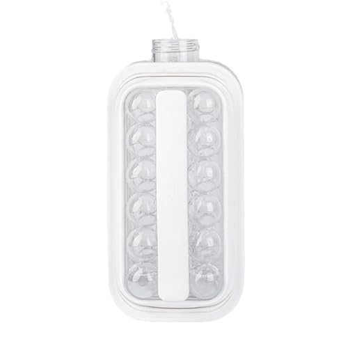 Molde para hielo y cubeta plegable de silicona miniatura 5